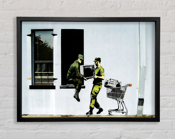 Banksy Soldier Heist