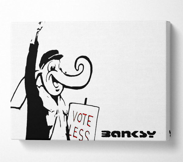 Banksy Vote Less