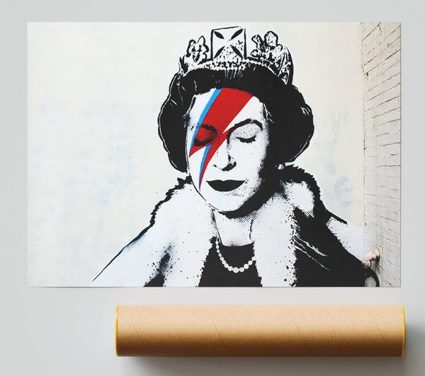 Banksy Queen Bowie