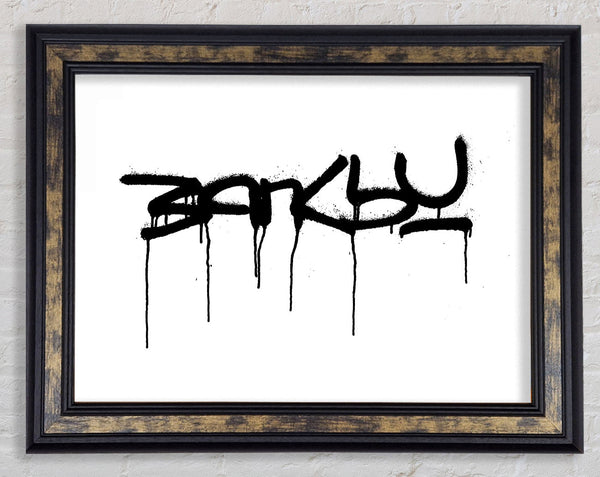 Banksy White