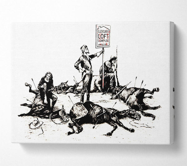 Banksy Custers Last Stand