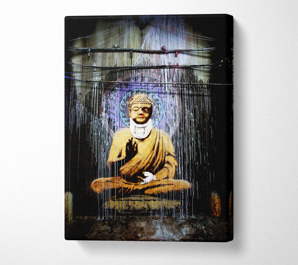 Banksy Injured Buddha