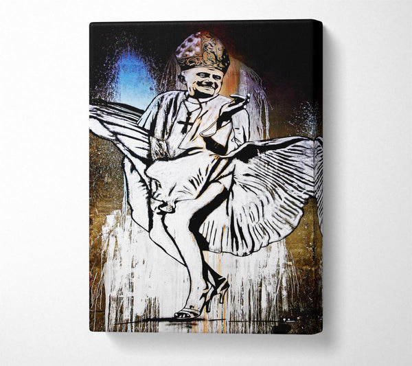 Banksy Marilyn Monroe Pope