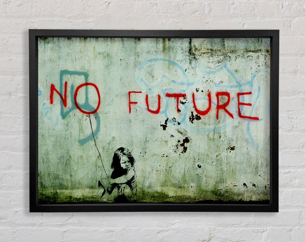 Banksy No Future Clean