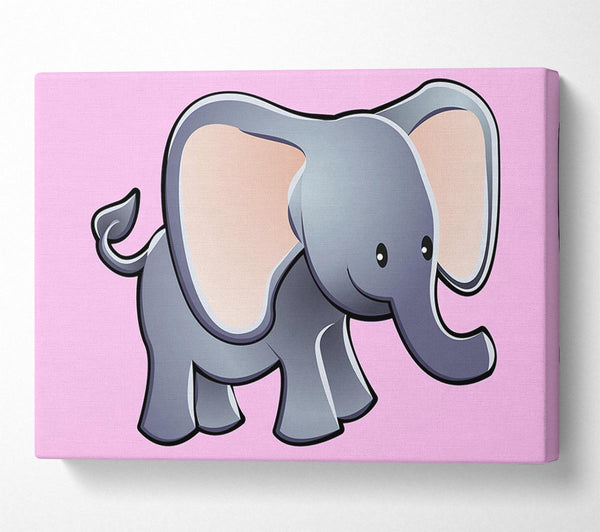 Big Eared Elephant Pink