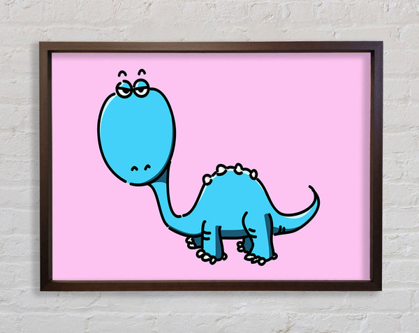 Dinosaur Not Impressed Pink