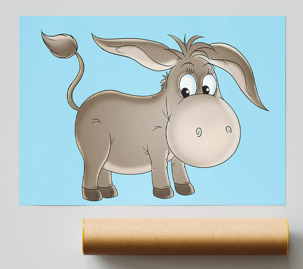 Donkey Short Legs Baby Blue