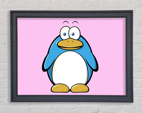 Funny Penquin Standing Pink