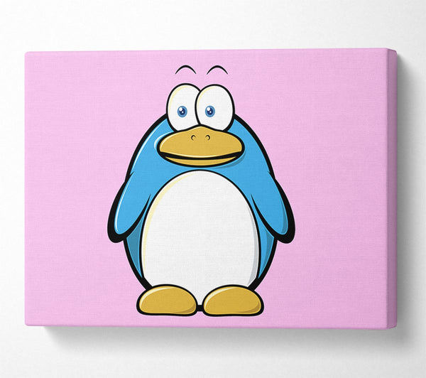 Funny Penquin Standing Pink