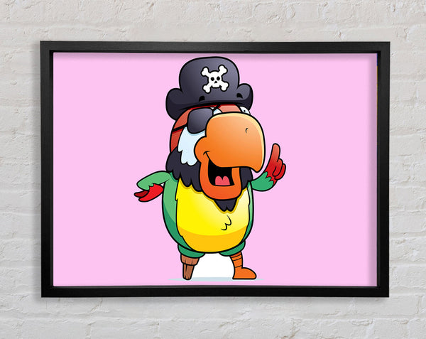 Pirate Parrot Eyepatch Pink