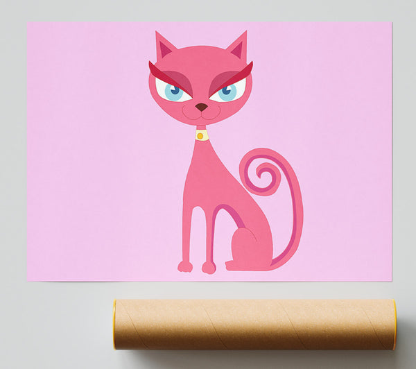 Posh Cat Pink