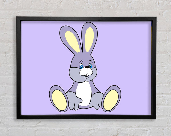 Rabbit Sitting Down Lilac