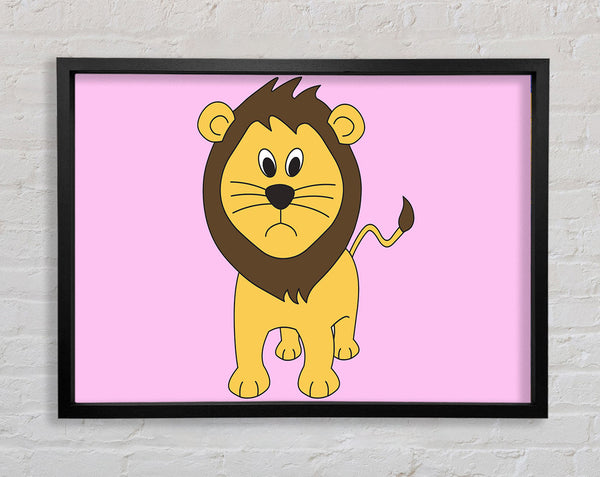 Sad Lion Pink