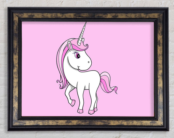 Unicorn Walking Pink