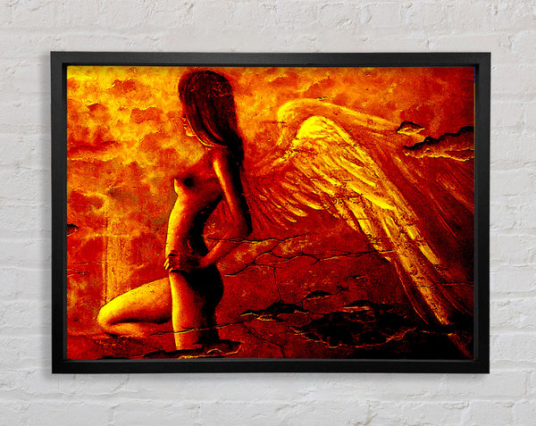 Orange Winged Angel