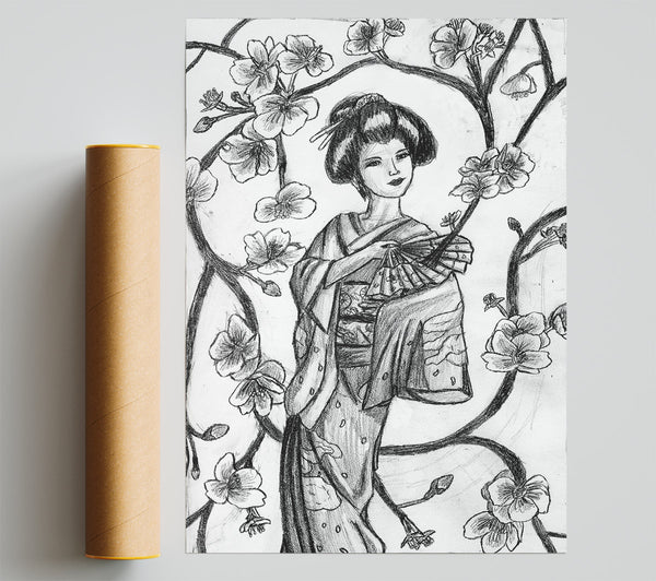 Japanese Geisha Art