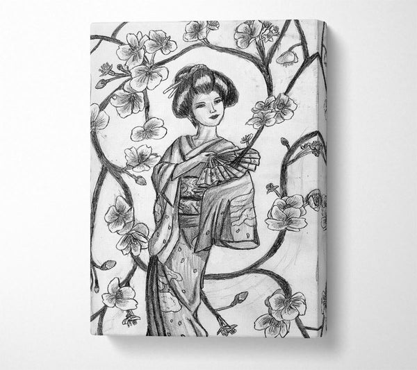 Japanese Geisha Art