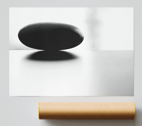 The Balance Of A Black Stone