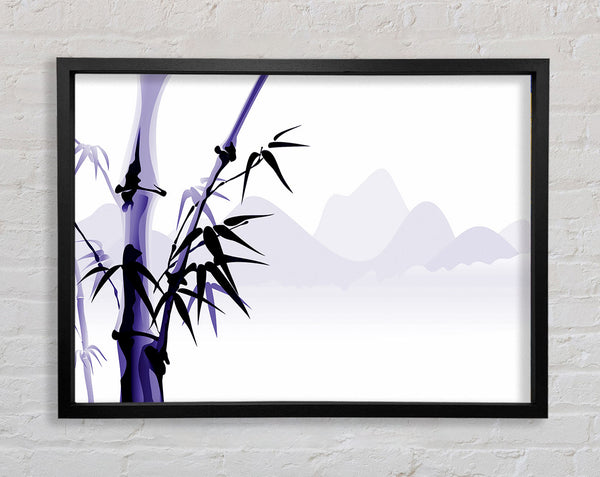 Purple Bamboo Mountains