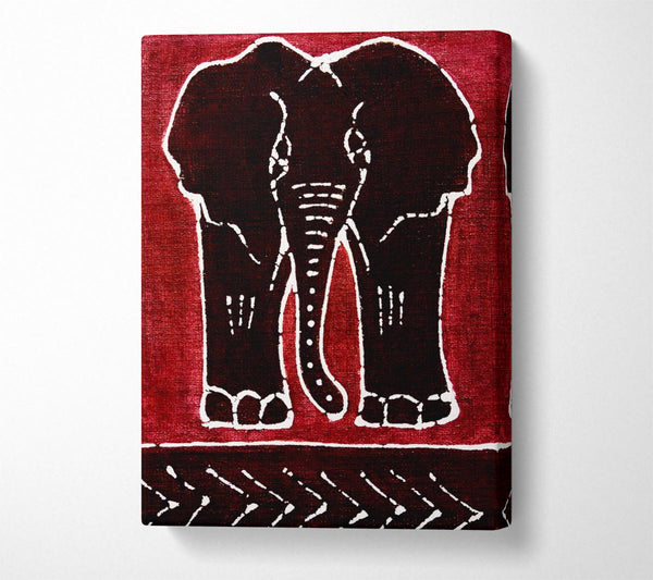 Aboriginal Red Elephant