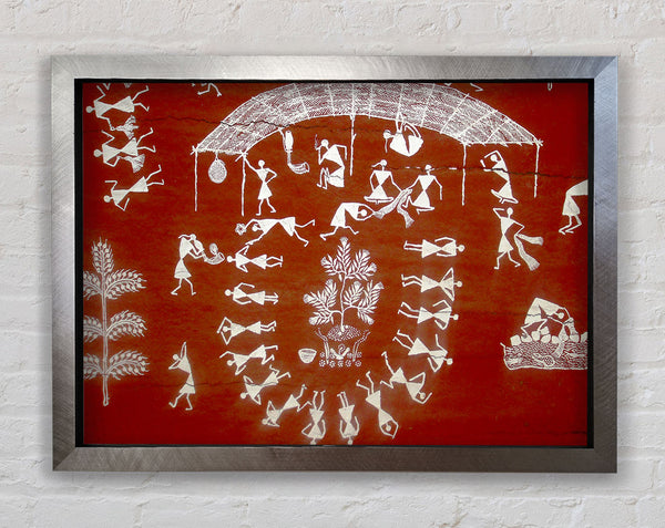 Aboriginal Warli Mahabharata