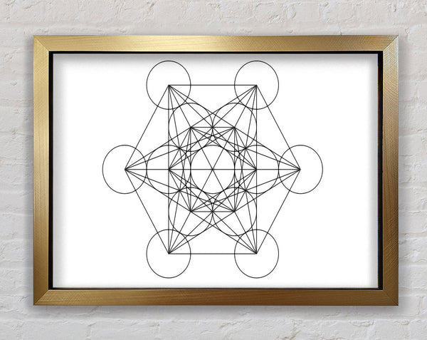 Metatrons Cube Drawing