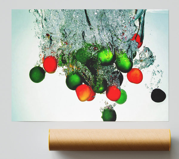 Water Splash Fruit