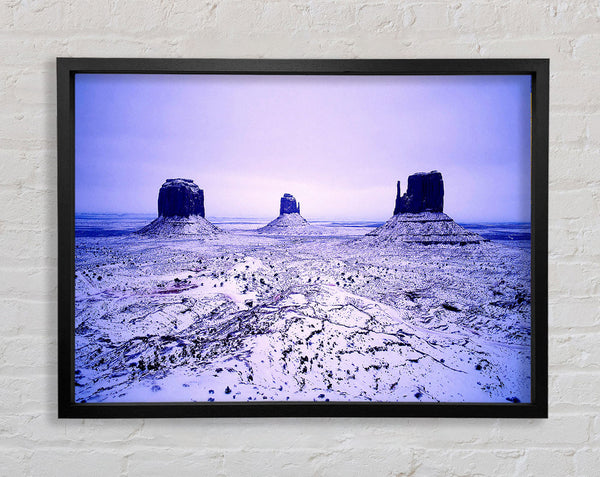 Winter Has Arrived At monument Valley