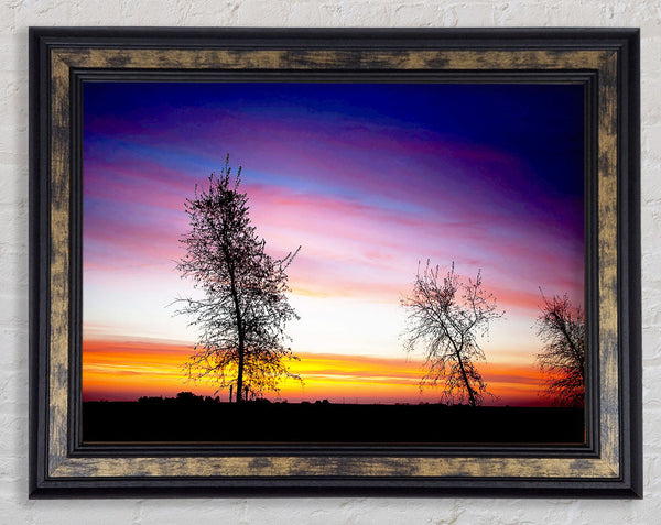 Winter Rainbow Sunrise