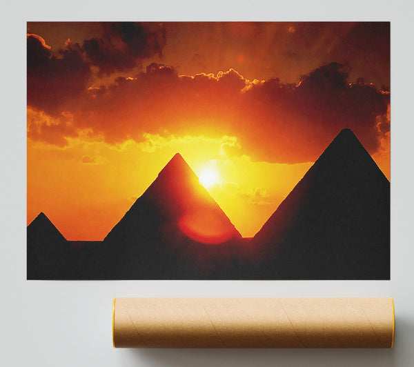 Pyramid Sunrise