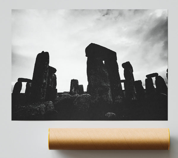 Stonehenge B N W