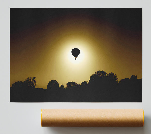 Golden Hotair Balloon