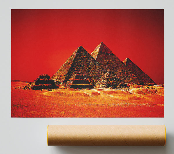 Red Pyramids