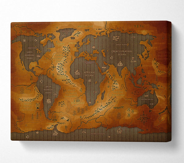 Ancient World Map