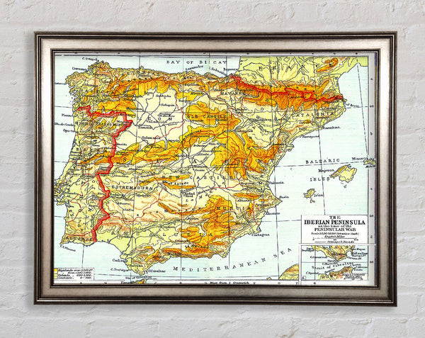 Map Of Spain