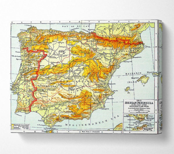 Map Of Spain