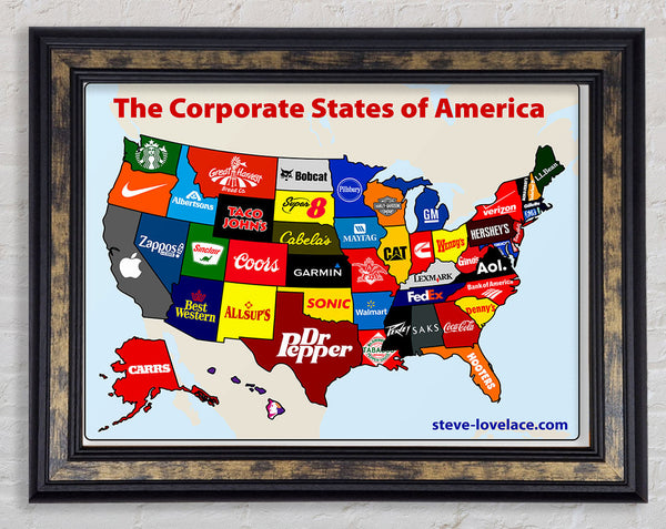 United Corporations Of America Map