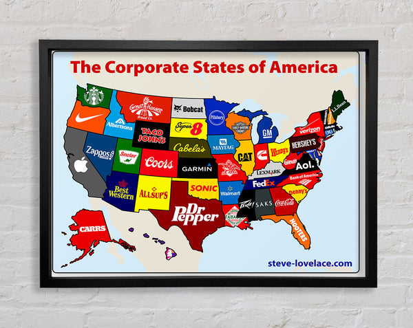 United Corporations Of America Map