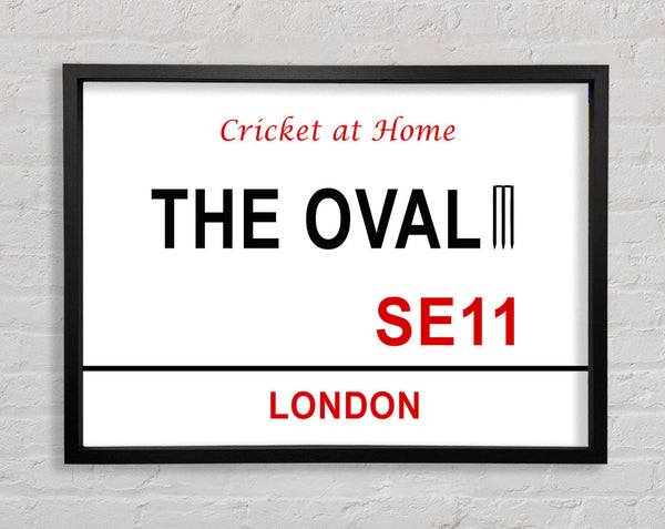 The Oval Signs