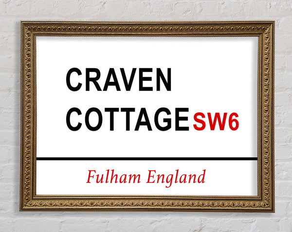 Craven Cottage Signs