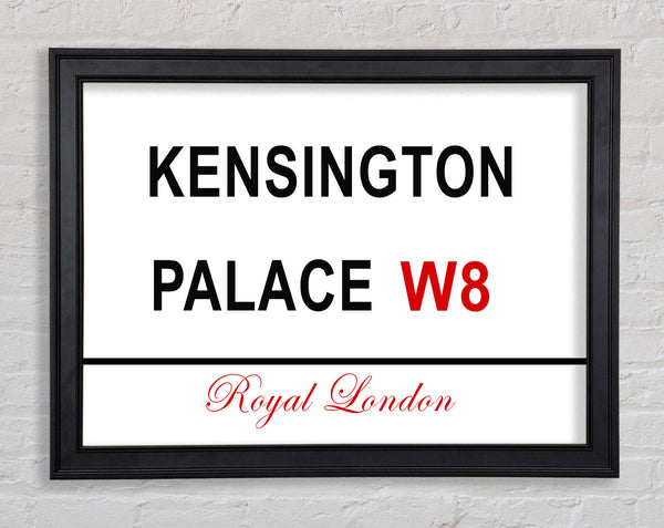 Kensington Palace Signs