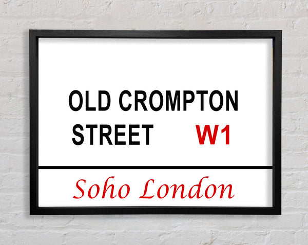 Old Crompton Street Signs