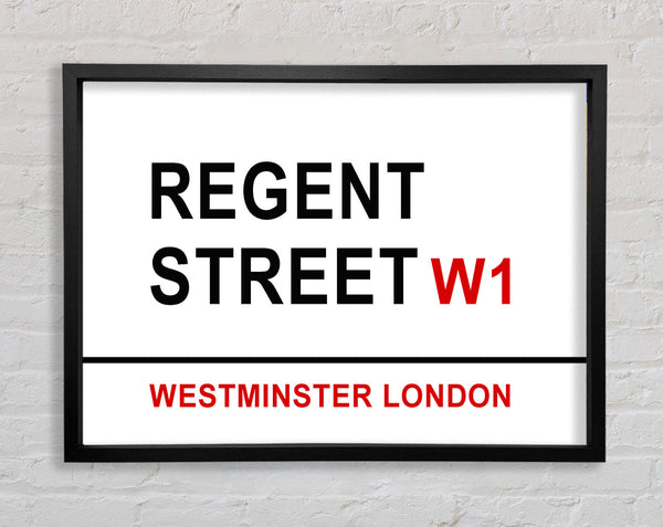 Regent Street Signs