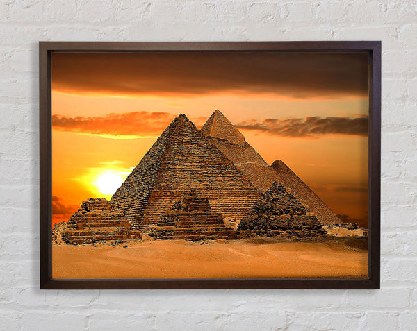 Egyptian Pyramids Cairo Egypt Africa