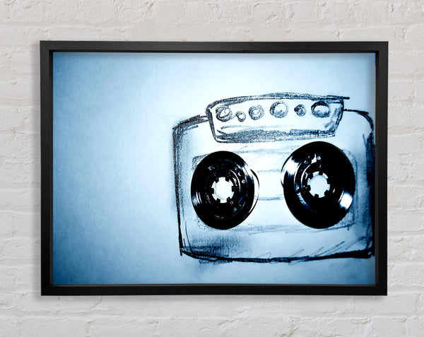 Cassette Tape Drawing