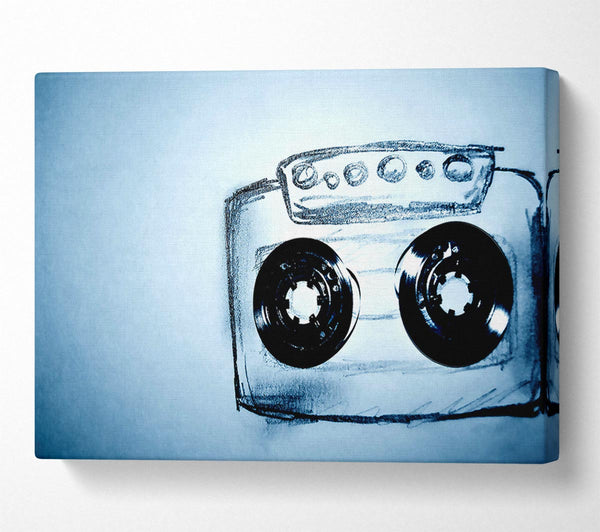 Cassette Tape Drawing