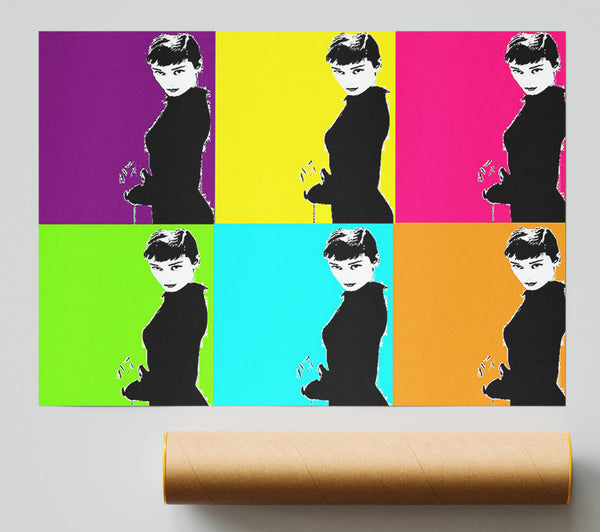 Audrey Hepburn Pop Art