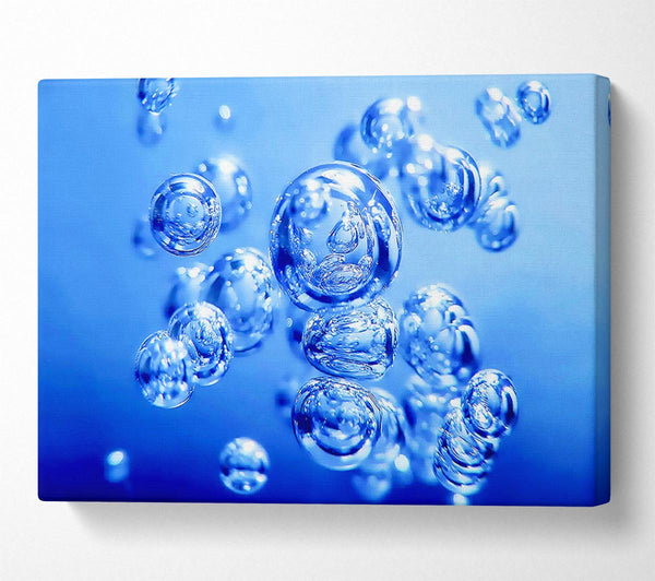 Liquid Blue Bubbles