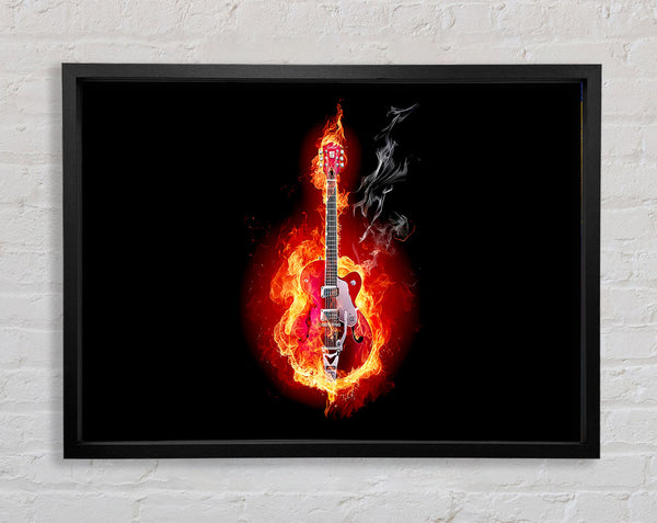 Red Guitar Flames