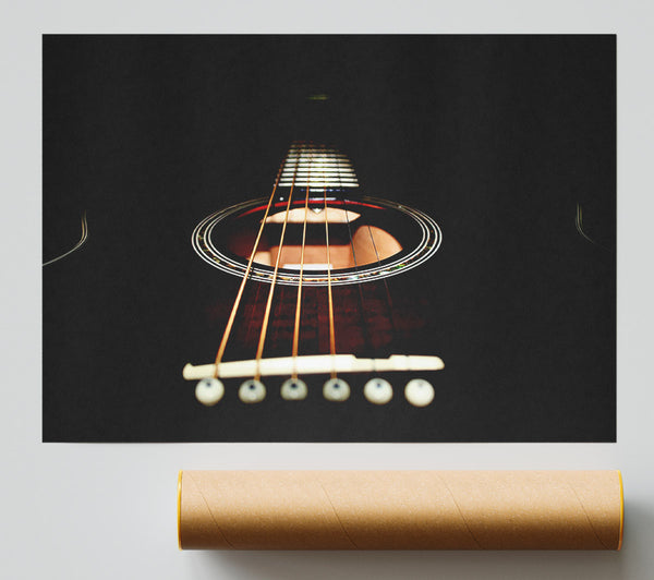 Acoustic Guitar Close-Up